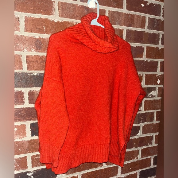 Polo Ralph Lauren Cashmere Wool Oversized Warm Turtleneck Sweater Sz Small - Picture 3 of 10